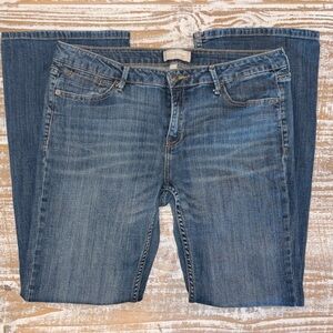 Banana Republic Bootcut Fit Low-rise Blue Jeans
